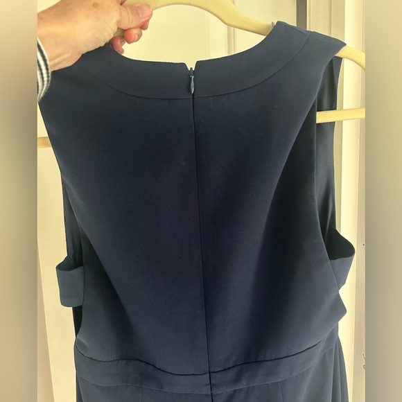 Jill Jill Stuart Plunge Navy Maxi Dress - Picture 6 of 8